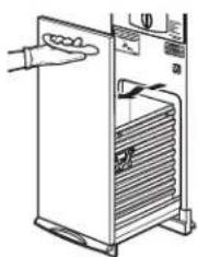 GE GCG1700 - To clean the cabinet interior: - 1