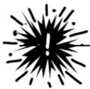 GE GCG1700 - ▲ WARNING! - 1
