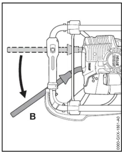 STIHL BT 131 - Frein de mèche - 2