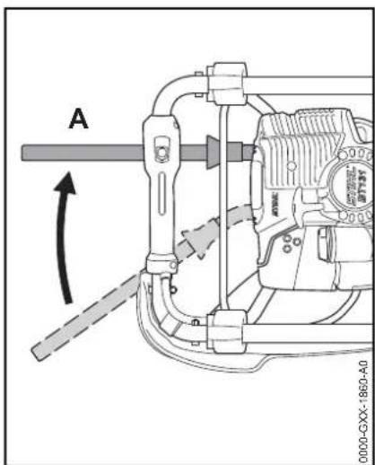 STIHL BT 131 - Allentamento di un attrezzo di perforazione bloccato - 1