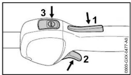 STIHL BT 131 - Motor starten/afzetten - 2