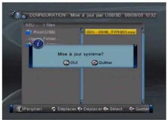TRIAX TTR 301 - Attention: une mise à jour effacera toutes les chaînes méorisées. - 4