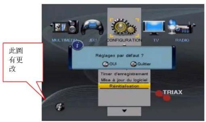 TRIAX TTR 301 - Attention: une mise à jour effacera toutes les chaînes méorisées. - 1