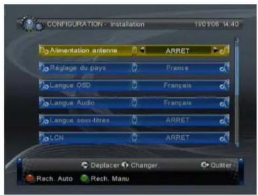 TRIAX TTR 301 - Langue d'affichage - 2