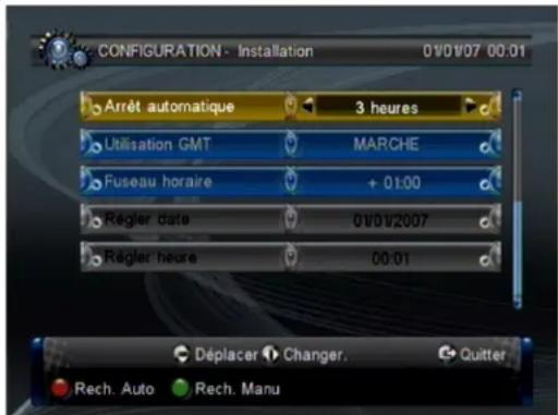 TRIAX TTR 301 - Régler heures - 1