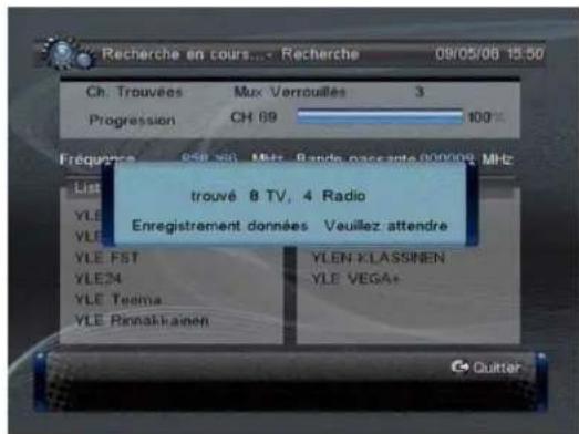 TRIAX TTR 301 - Recherche automatique des chaînes - 2