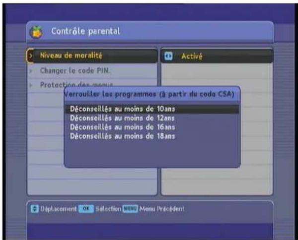 TRIAX TSR 9010 - Niveau de moralité - 1