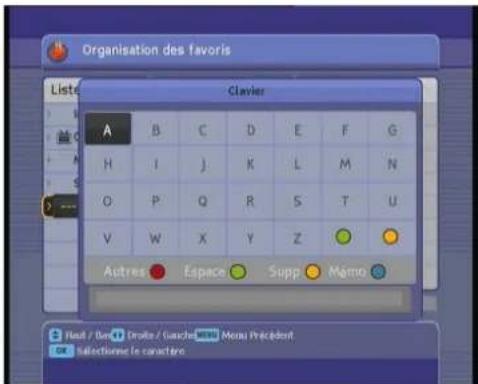 TRIAX TSR 9010 - Utilisation du clavier virtuel - 1