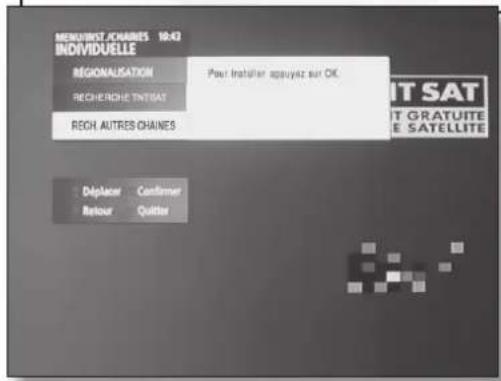 TRIAX TSR 8000 - Installation des chaînes gratuites d'Astra - 1