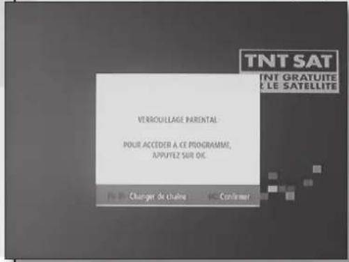 TRIAX TSR 8000 - Code verrouillage parental - 1