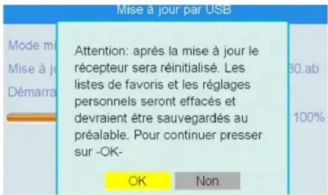 TRIAX TR 63 - áise à jour par USB - 3