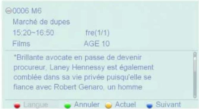 TRIAX TR 63 - àPG / Information sur les programmes en cours et suivant - 1