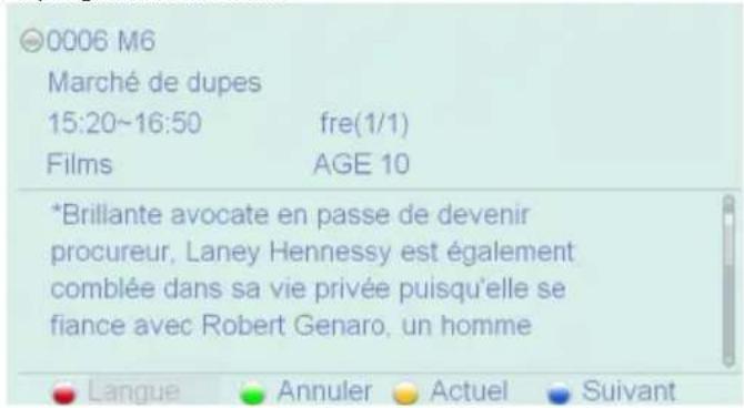 TRIAX TR 63 - Informations affichées à l'écran - 2