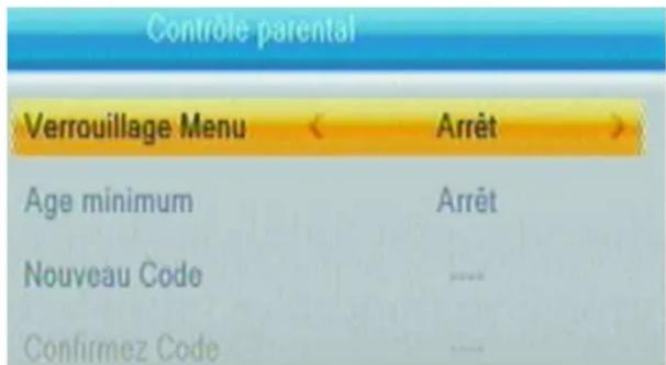 TRIAX TR 43 - Contrôle parental - 2