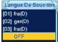 TRIAX TR 43 - Sous-titres DVB - 1