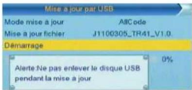 TRIAX TR 43 - Attention : une mise à jour logicielle effacera toutes les chaînes mémorisées et autres personnalisations mais pas les enregistrements faits sur un support externe. - 2