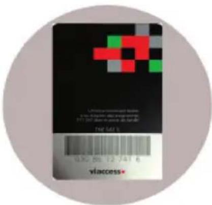 TRIAX THR 9700 - Méthode d'installation de la carte à puce - 2