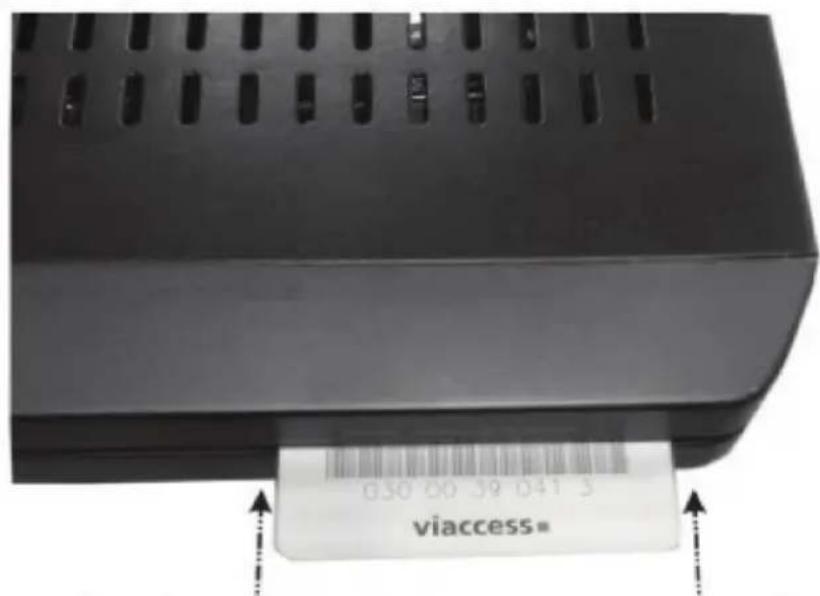 TRIAX THR 9700 - Méthode d'installation de la carte à puce - 3