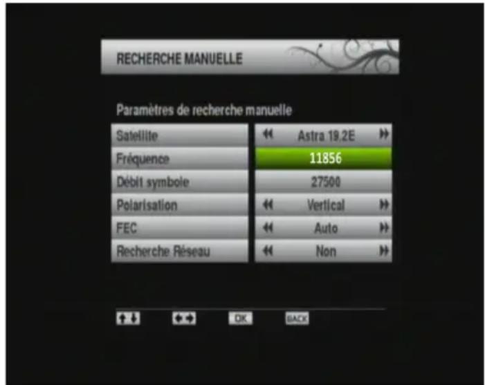TRIAX THR 9700 - Recherche manuelle de chaînes - 1