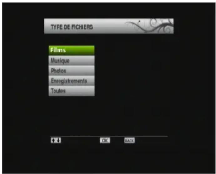 TRIAX THR 9700 - Affichage du navigateur multimédia - 1