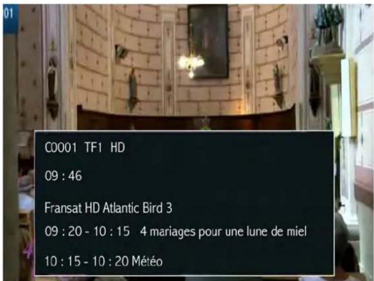 SERVIMAT Sirius HD (Fransat) - LE BANDEAU INFO - 1