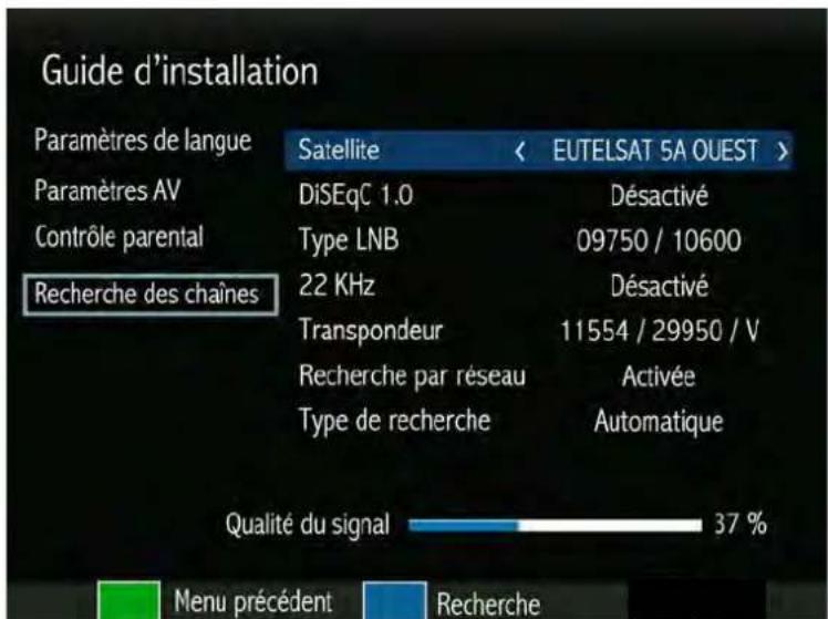 SERVIMAT Sirius HD (Fransat) - COMPOSER UN CODE PIN A QUATRE CHIFFRES (SAUF 0 0 0 0) - 2