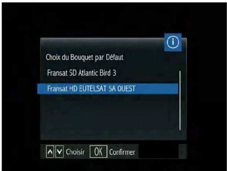 SERVIMAT Sirius HD (Fransat) - CHOISIR LA LISTE DES CHAINES - 1