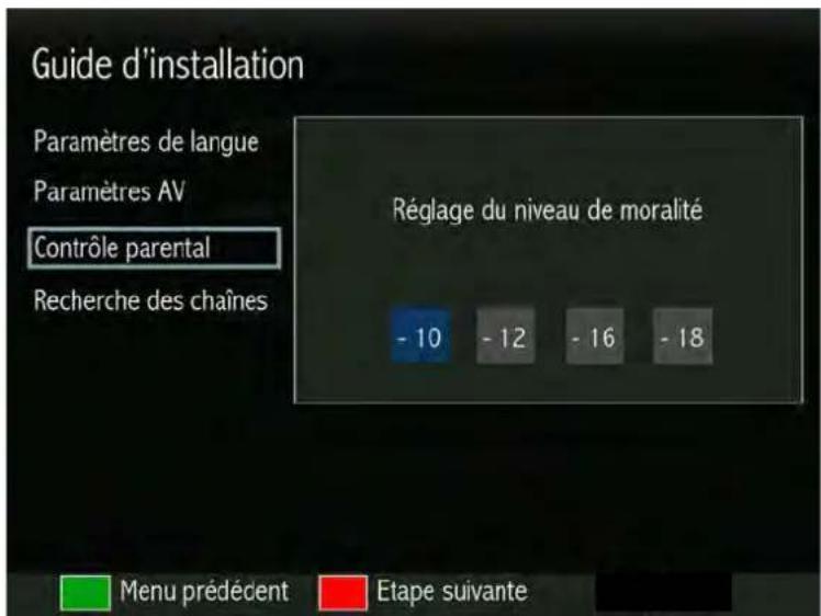 SERVIMAT Sirius HD (Fransat) - CHOISIR L'AGE DU NIVEAU MORAL - 1