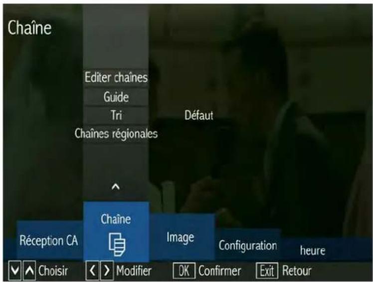 SERVIMAT Sirius HD (Fransat) - LE MENU PRINCIPAL - 1