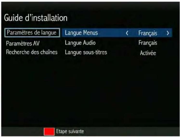 SERVIMAT TSV76HDU - RECHERCHE AUTOMATIQUE DES CHAINES - 1