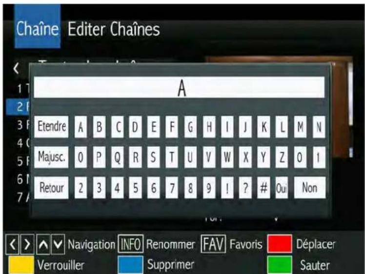 SERVIMAT TSV76HDU - LE SOUS MENU EDITER CHAINES (renommer) - 1