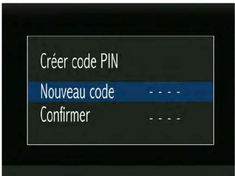 SERVIMAT TSV76HDU - CREER CODE PIN (ATTENTION : sauf 0000) - 1