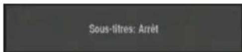 SEDEA ST5000HD - Affichage des sous-titres - 1