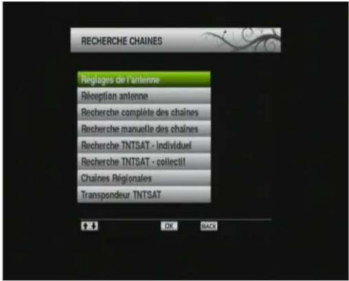 SEDEA ST5000HD - Recherche de chaînes - 1