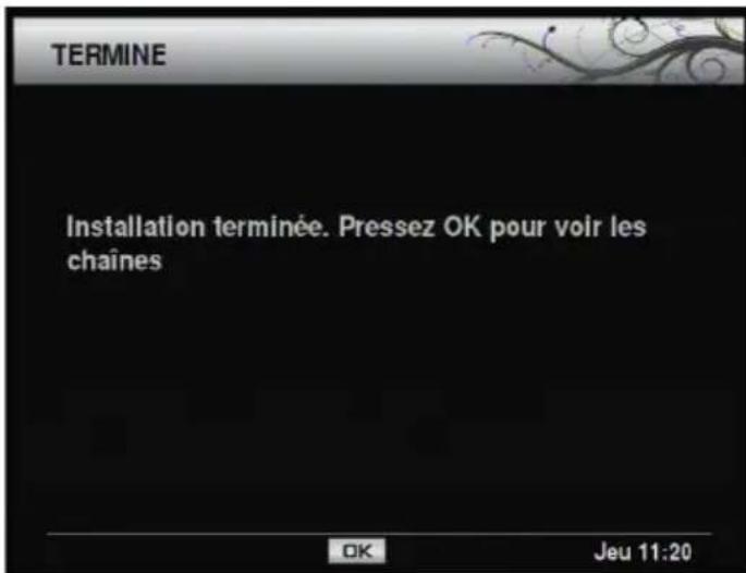 SEDEA ST5000HD - Première installation - 7