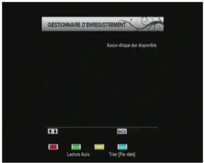 SEDEA ST5000HD - Gestionnaire des enregistrements - 1