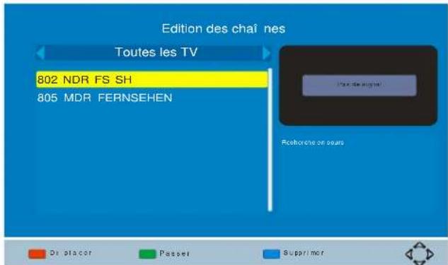 SCHAUB LORENZ TNT1226MPEG4 - Édition des chaînes - 1