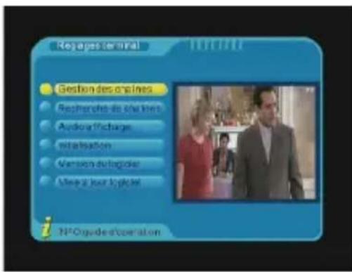 OPTEX ORT 8841 - Utilisation des touches dans les menus - 1