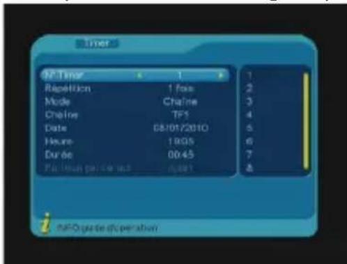 OPTEX ORT 8841 - VIII.7) EPG (guide électronique des programmes) - 4