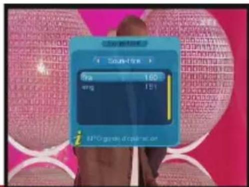 OPTEX ORT 8841 - VIII.4) Sous-titres - 1