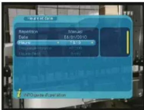 OPTEX ORT 8841 - Pour régler la date et l'heure, 2 solutions sont disponibles : réglage AUTO - 1