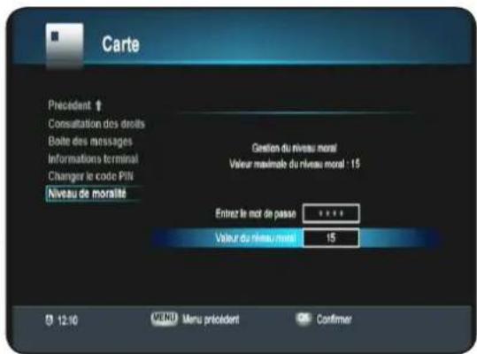 OPTEX ORS 9970HD - III.5) Niveau de moralité - 1