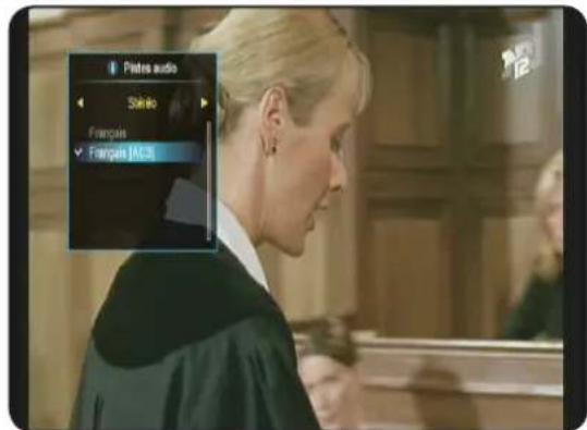 OPTEX ORS 9970HD - V.2) La touche «AUDIO» - 1