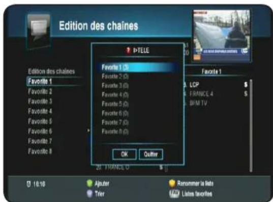 OPTEX ORS 9970HD - a) Ajouter 1 chaine - 1