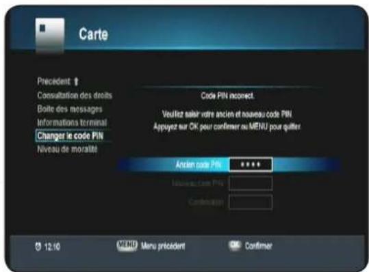 OPTEX ORS 9970HD - III.4) Changer le code PIN - 1