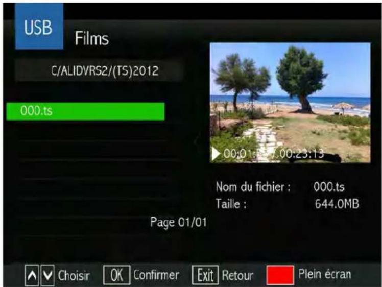 SERVIMAT Sirius HD (BisTV) - LE SOUS MENU USB (Film) - 1