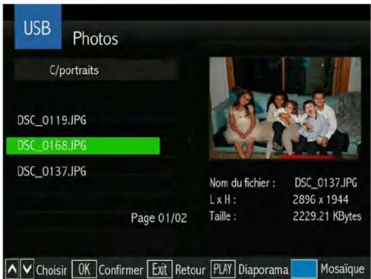 SERVIMAT Sirius HD (BisTV) - LE SOUS MENU USB (Photo) - 1