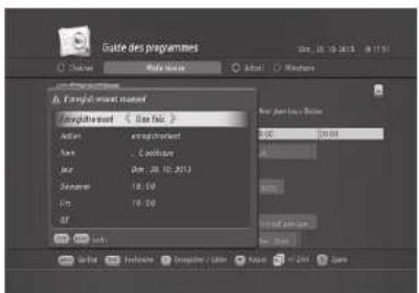 ESSENTIELB Simply Connect - Options d'enregistrement - 4