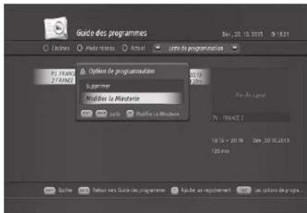 ESSENTIELB Simply Connect - Modification de la liste de programmes mémorisés - 1