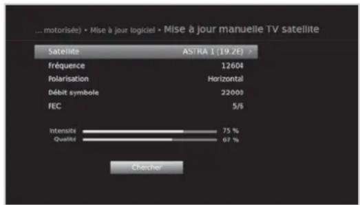 HUMAX NAFOX HD - Mise à jour manuelle - 1